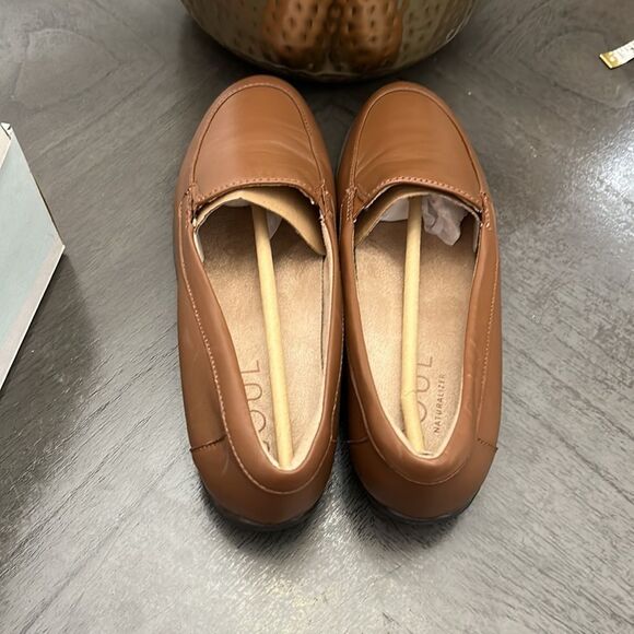 Naturalizer Kacy Banana Bread Leather Slip-On Loafer - Picture 6 of 12